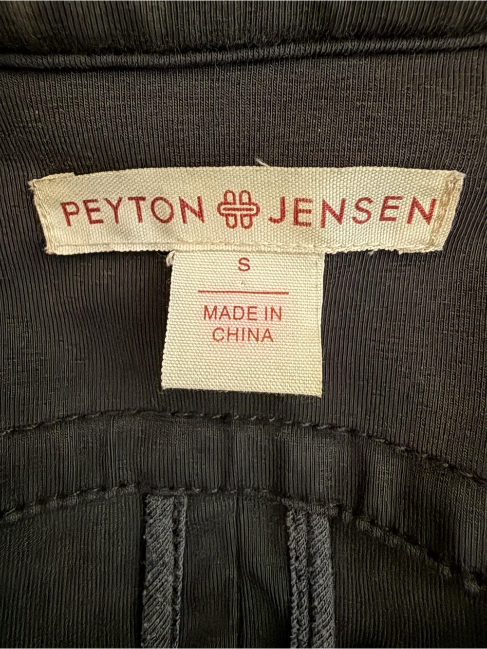Peyton Jensen Harlow Moto Jacket Charcoal Gray Size S - Picture 4 of 10